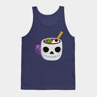 Haloloween Mug Scary T-shirt Tank Top